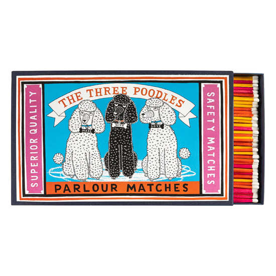 The Three Poodles Giant Matchbox