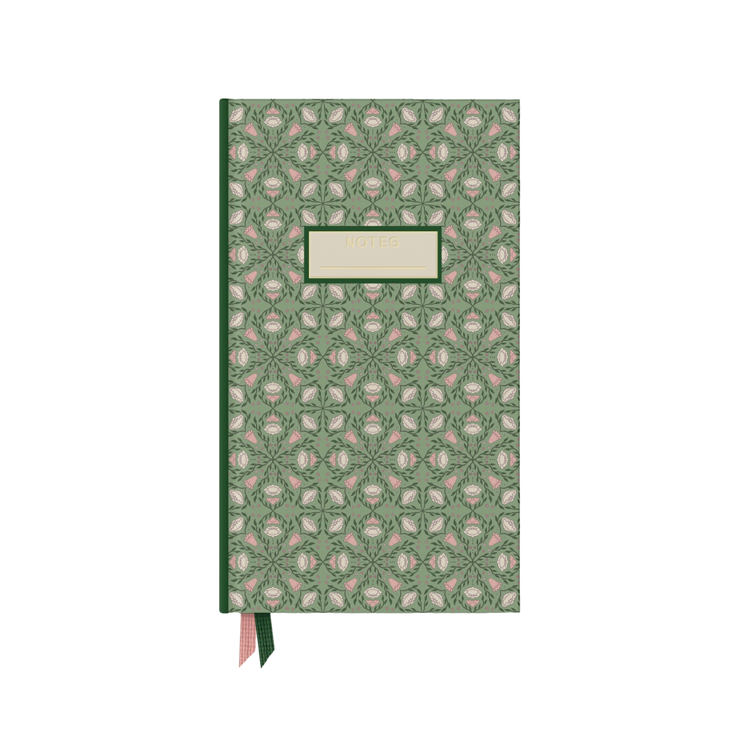 Green Folk Pocket Journal by Good JuJu Ink