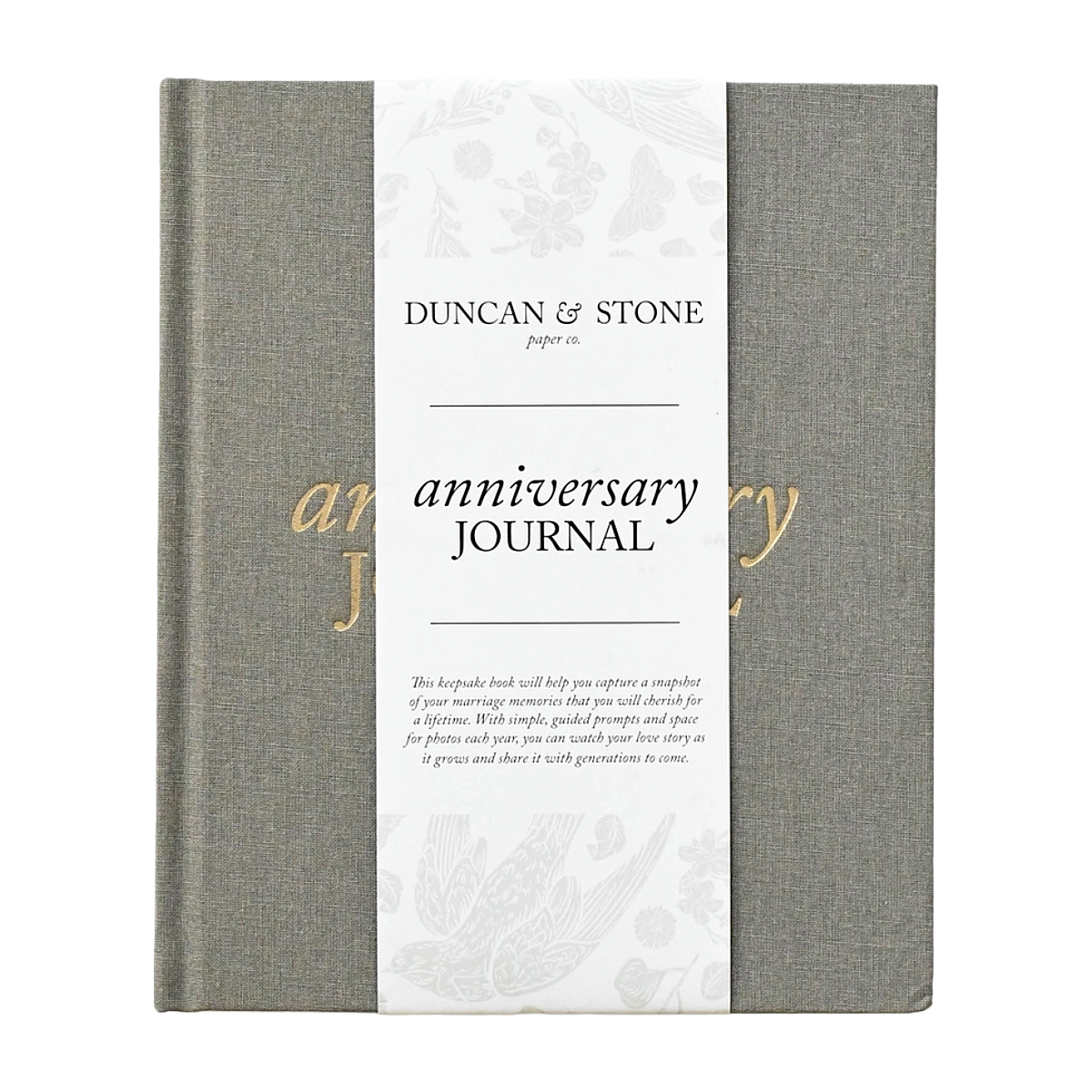 Anniversary Journal by Duncan & Stone Paper Co.