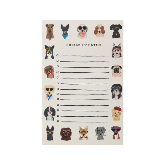 Dog Days Notepad by Rifle Paper Co.