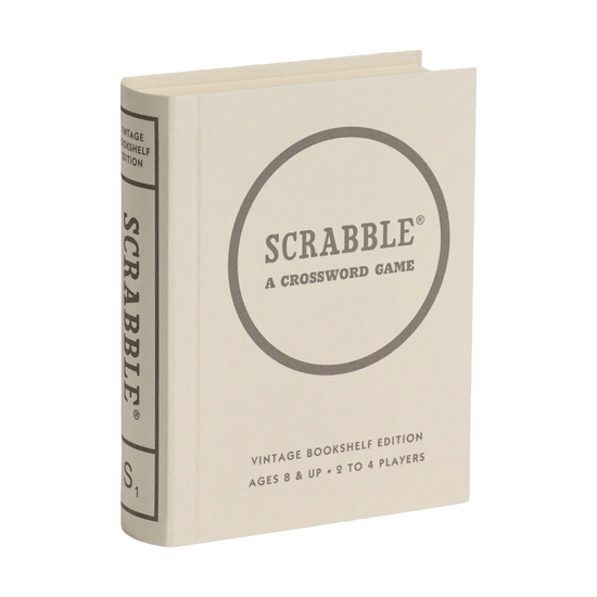 Scrabble Game, Bookshelf Edition