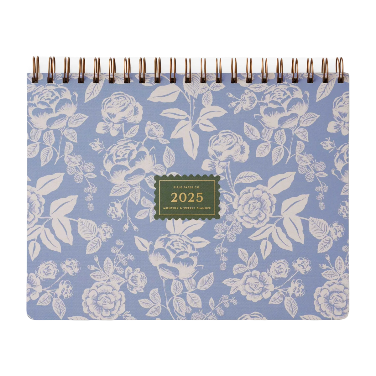 2025 12-Month Top Spiral Planner by Rifle Paper Co.
