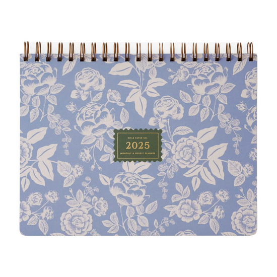 2025 12-Month Top Spiral Planner by Rifle Paper Co.