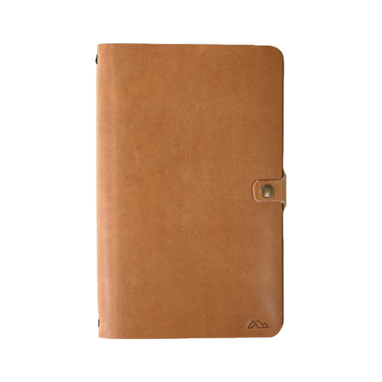 Bennett Full Grain Leather Journal, Natural by Range Leather Co.