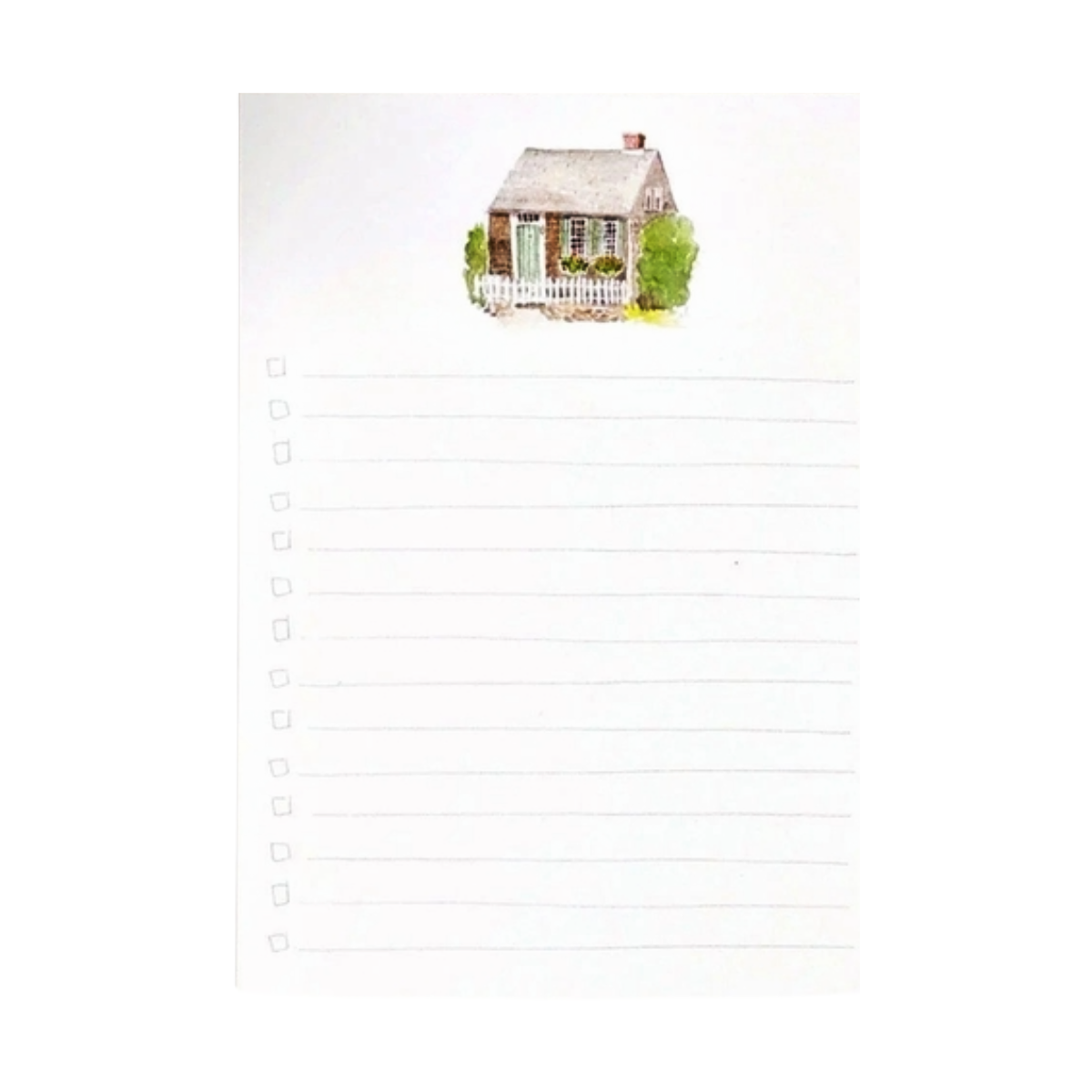 Cottage Everyday Checklist Notepad