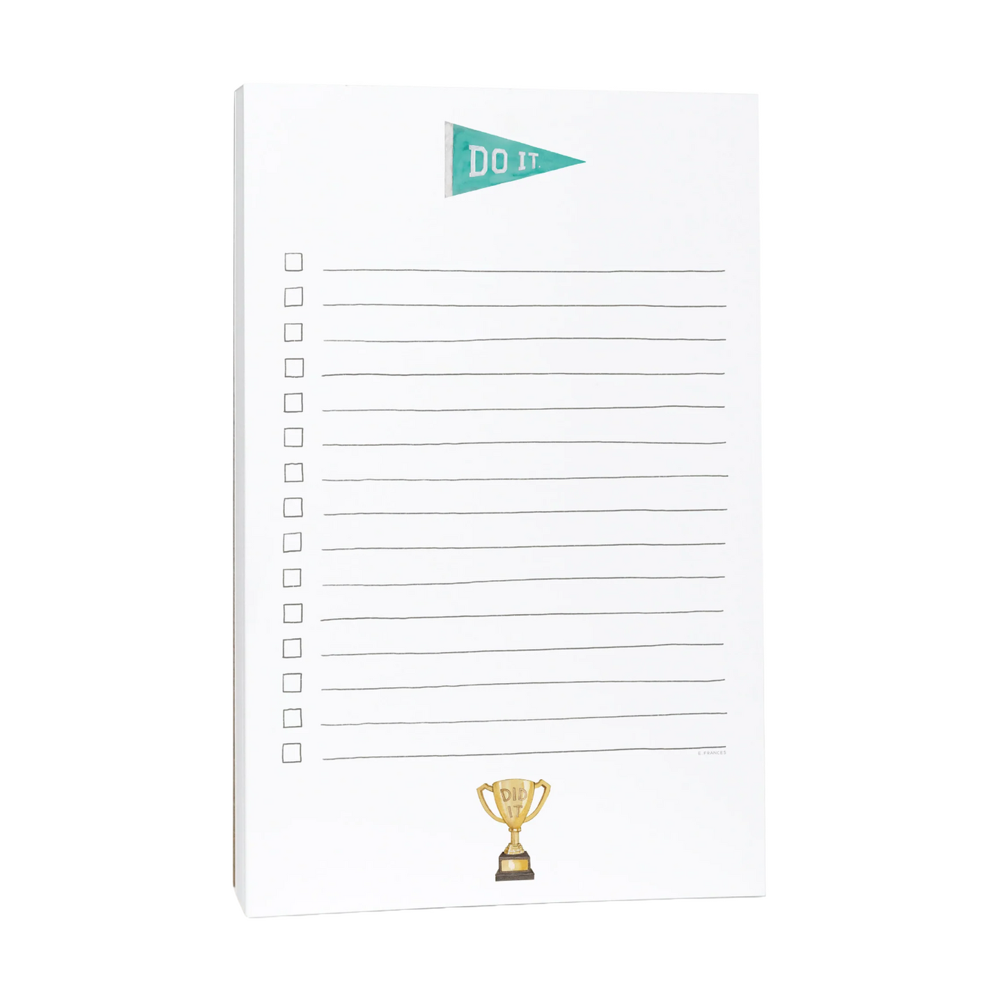 Do It Pennant Notepad by E. Frances Paper