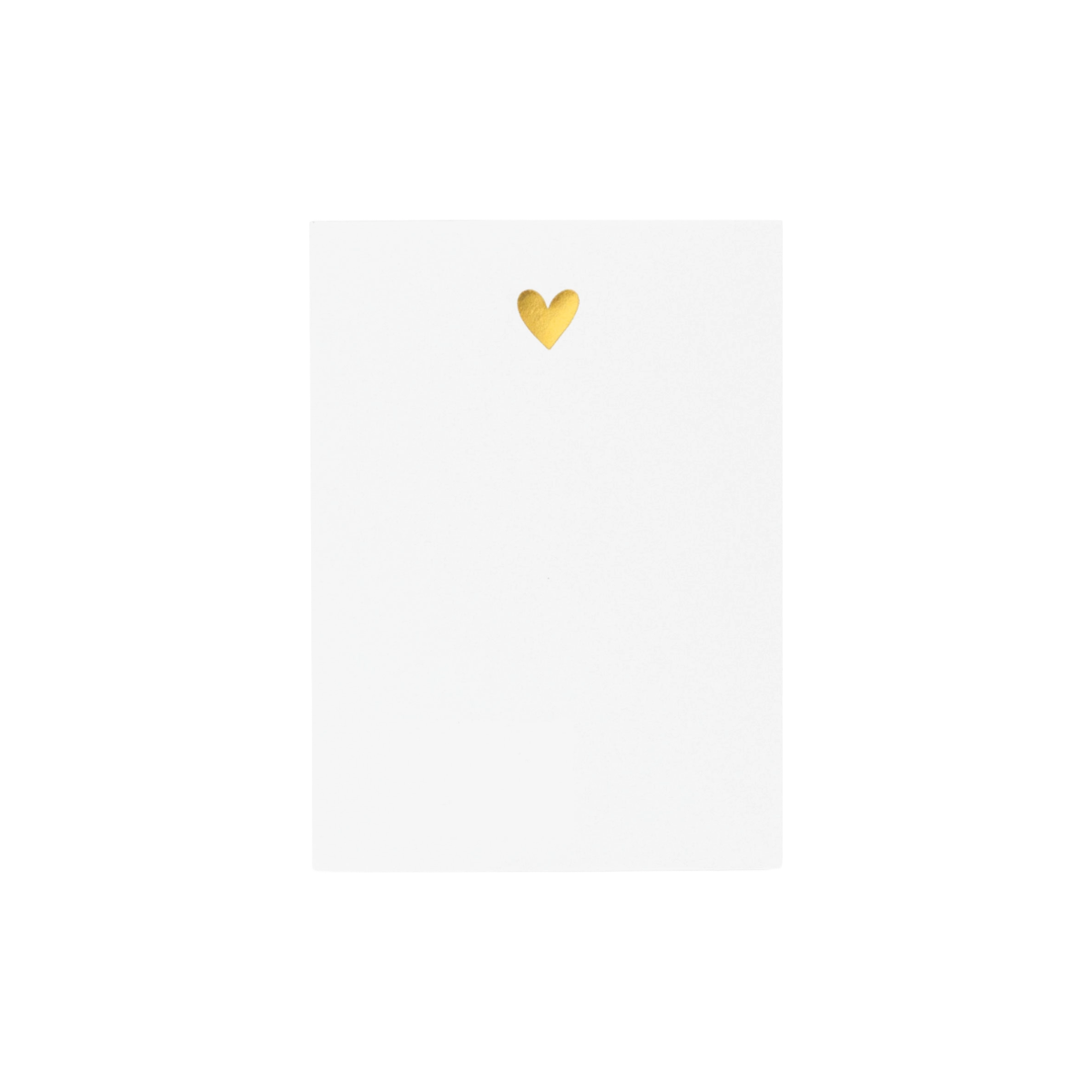 Gold Heart Mini Notepad by Sugar Paper