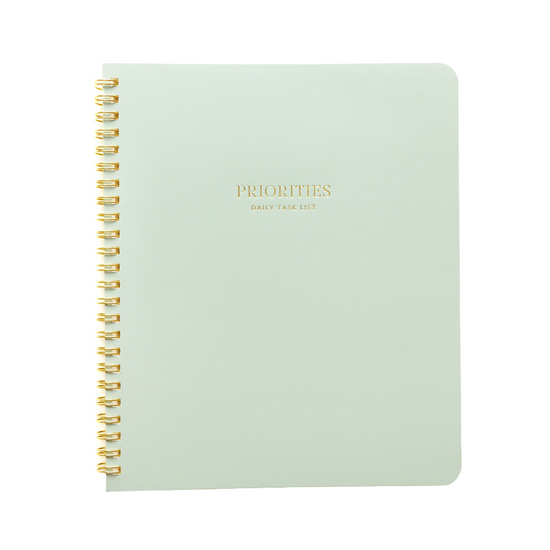 Priorities Spiral Notebook by Sugar Paper