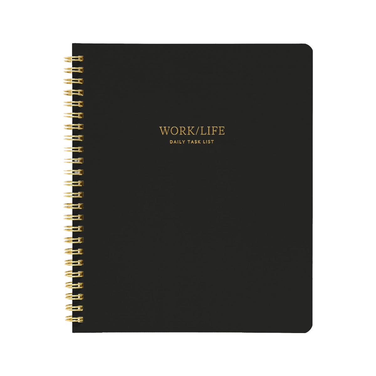 Work/Life Notebook, Black by Sugar Paper