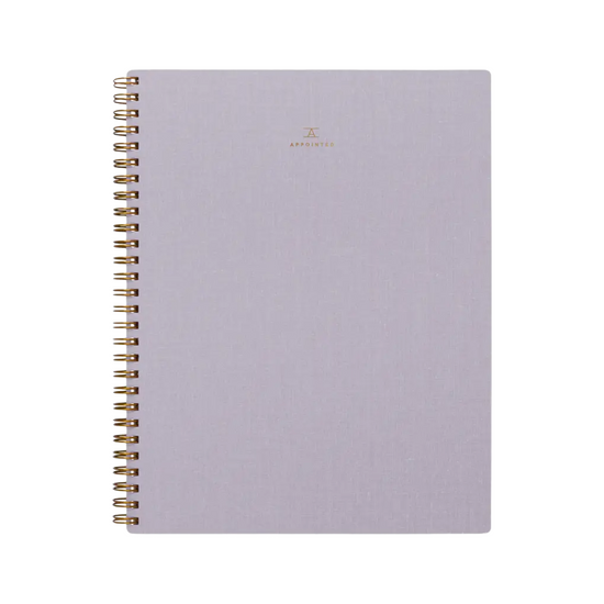 Appointed Lavender Notebook, Lined by Appointed