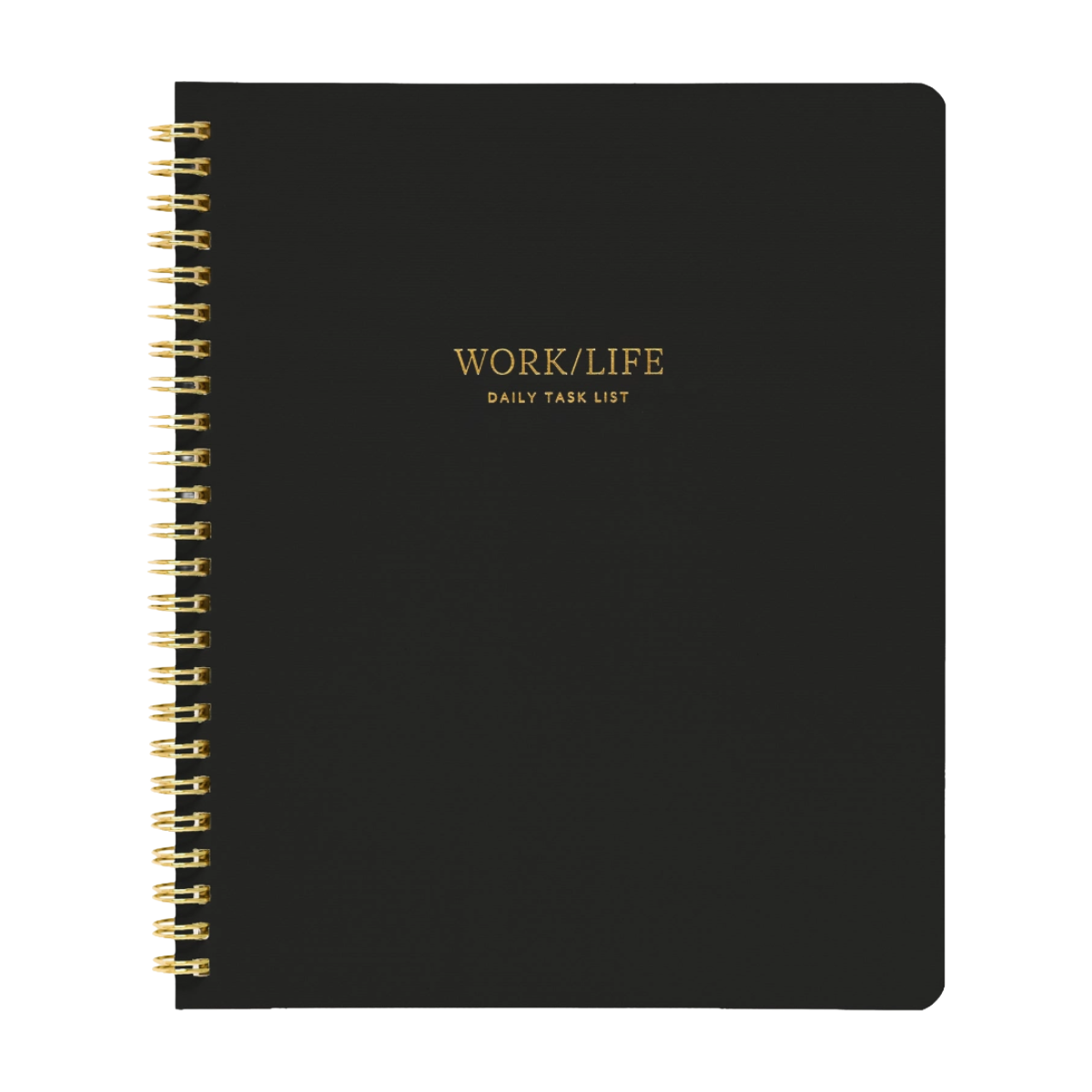 Work/Life Task Notebook, Black