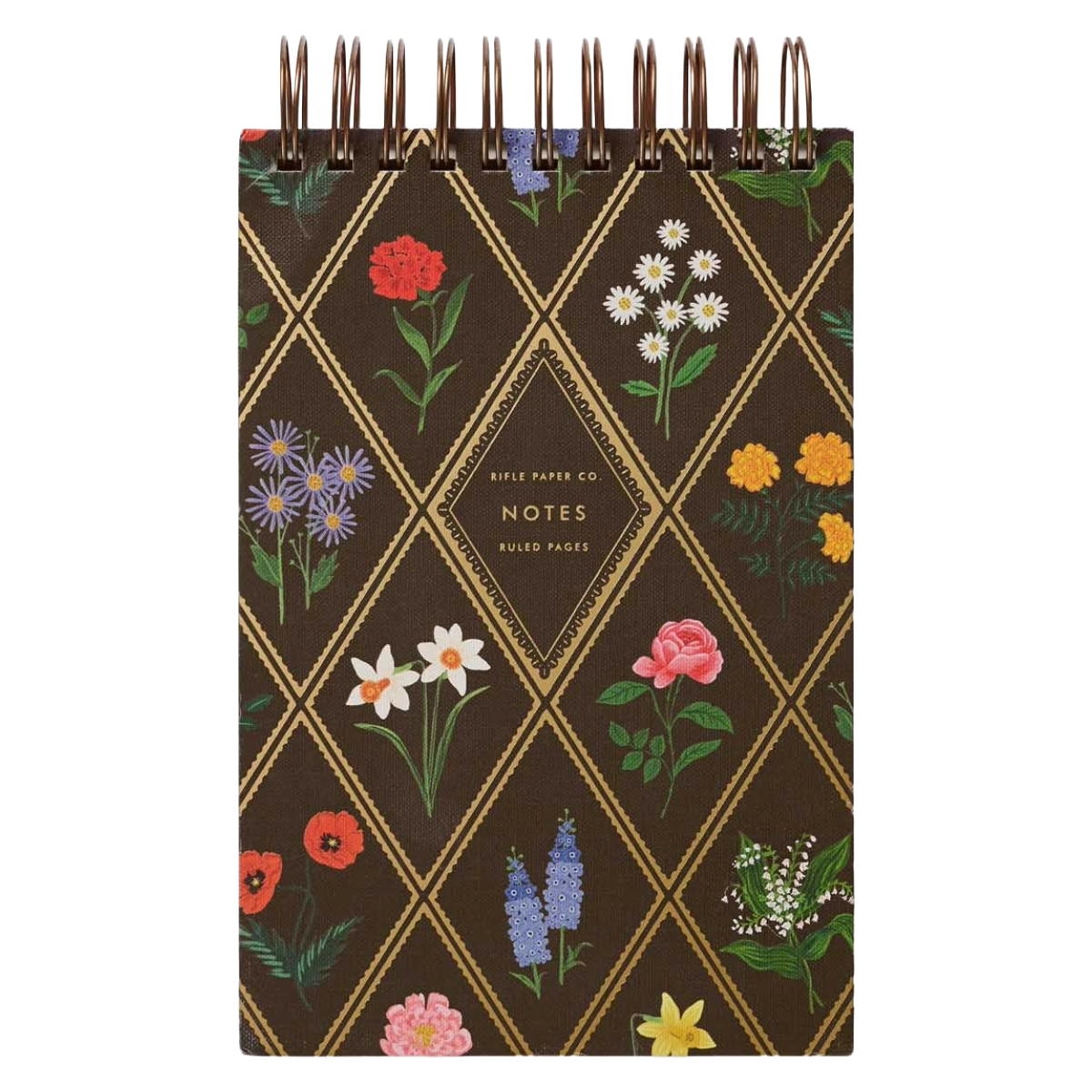 Garden Study Top Spiral Notebook