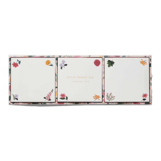 Dahlia Notepad Trio by Rifle Paper Co.