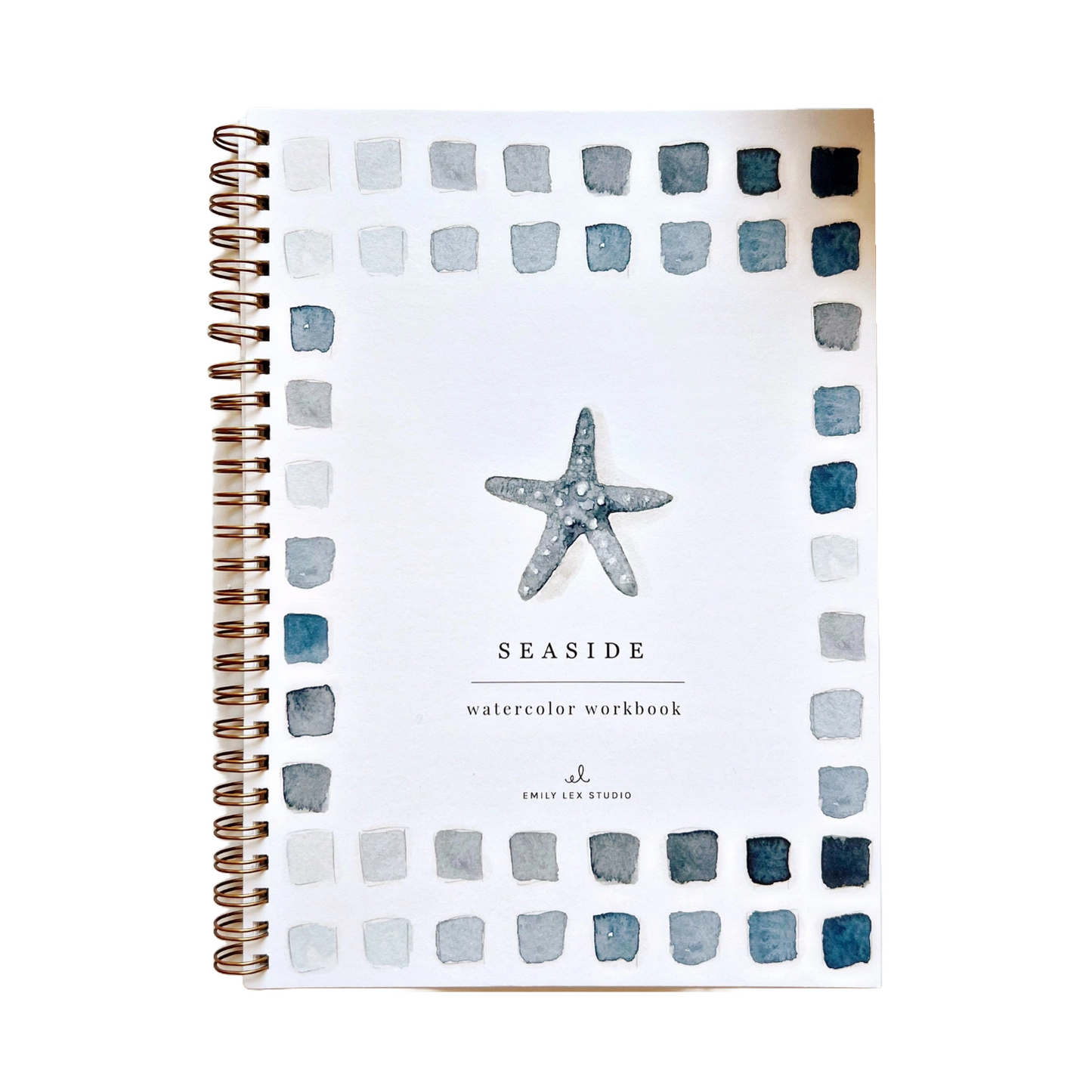Seaside Watercolor Workbook by Emily Lex Studio