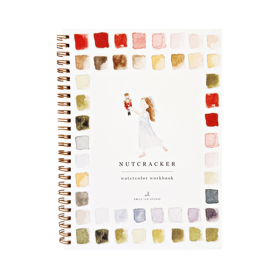 Nutcracker Watercolor Workbook