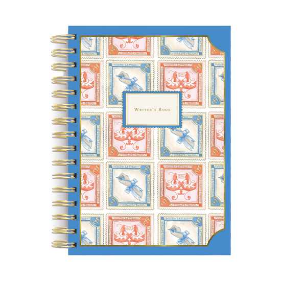 Stamp Pattern Writer's Notebook by Good JuJu Ink