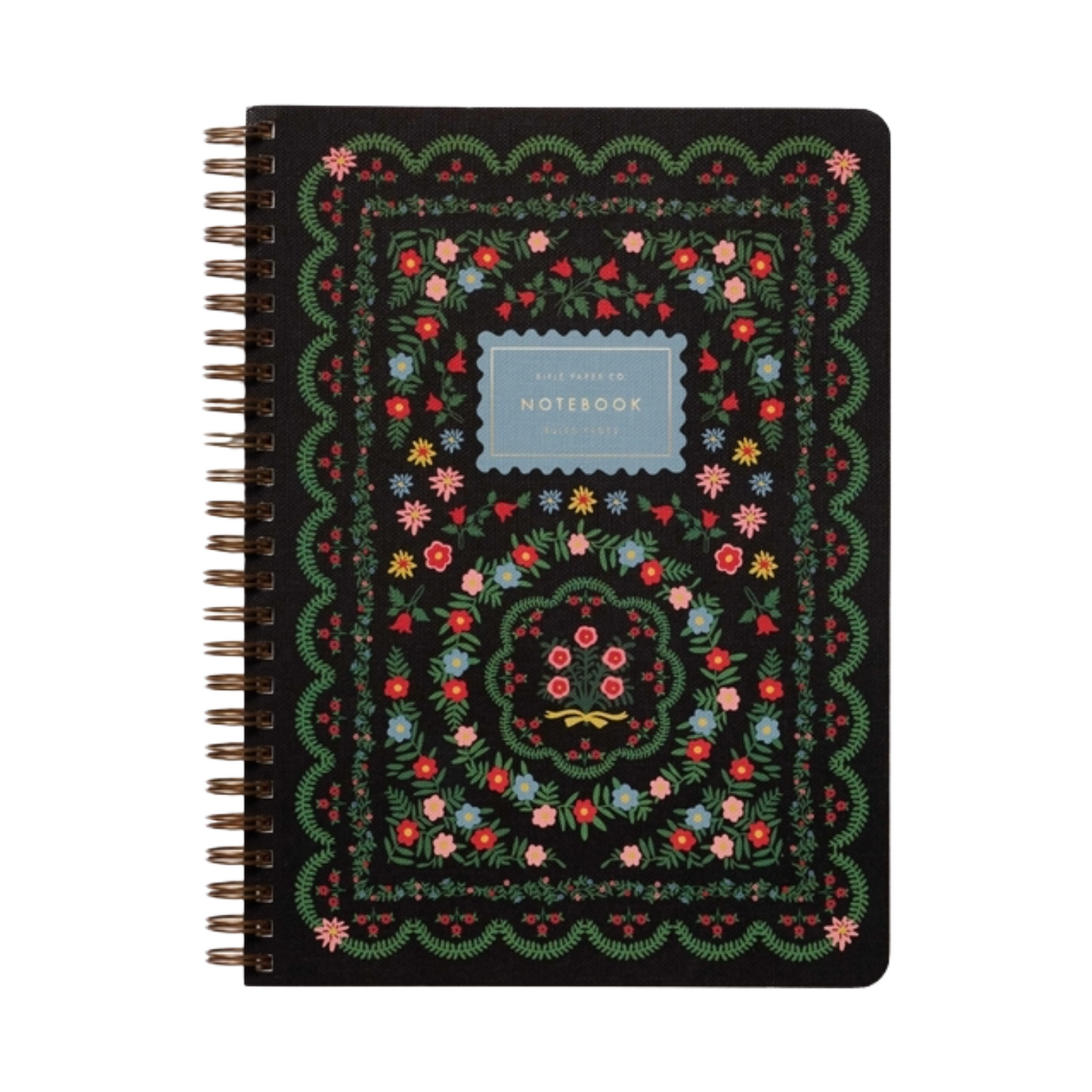 Rifle Paper Co. Rosette Spiral Notebook