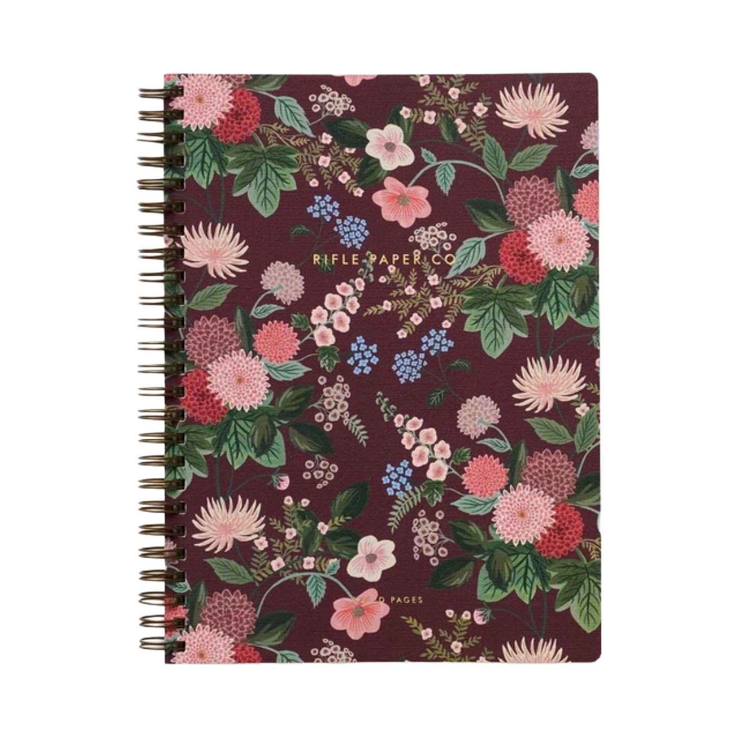 Rifle Paper Co. Dahlia Spiral Notebook