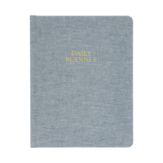 Chambray Daily Planner - Undated by Sugar Paper