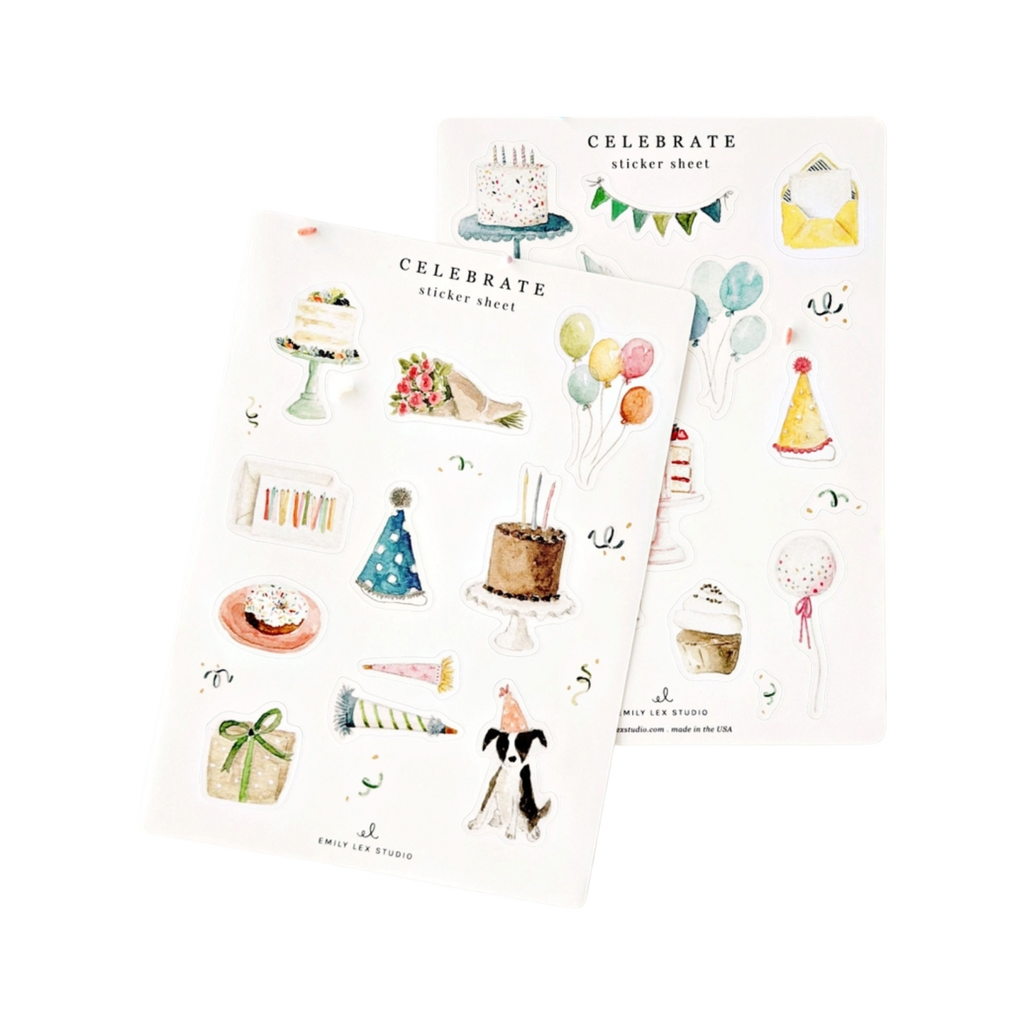 Celebrate Sticker Sheets