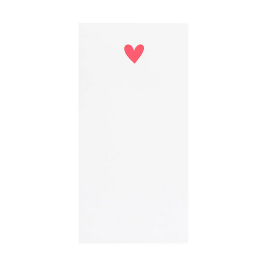 Neon Heart Everyday Notepad
