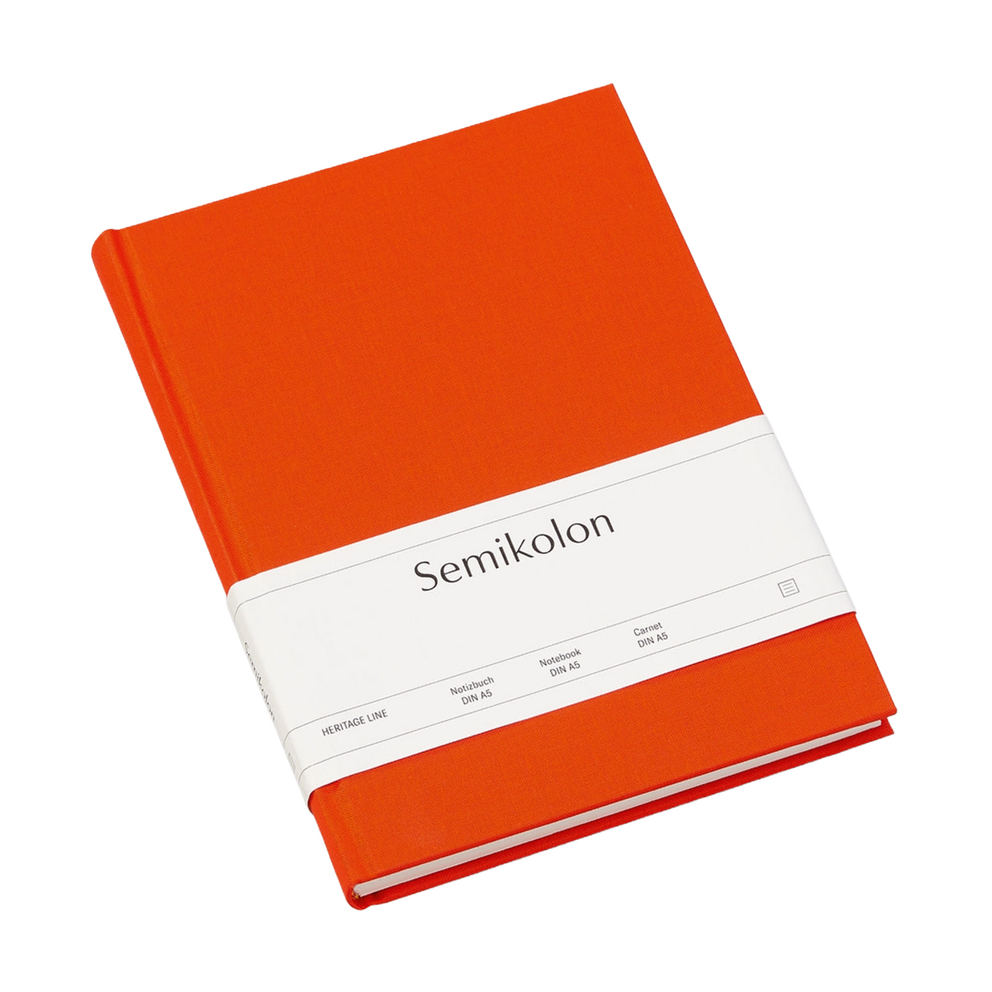 Semikolon Classic Notebook, Orange