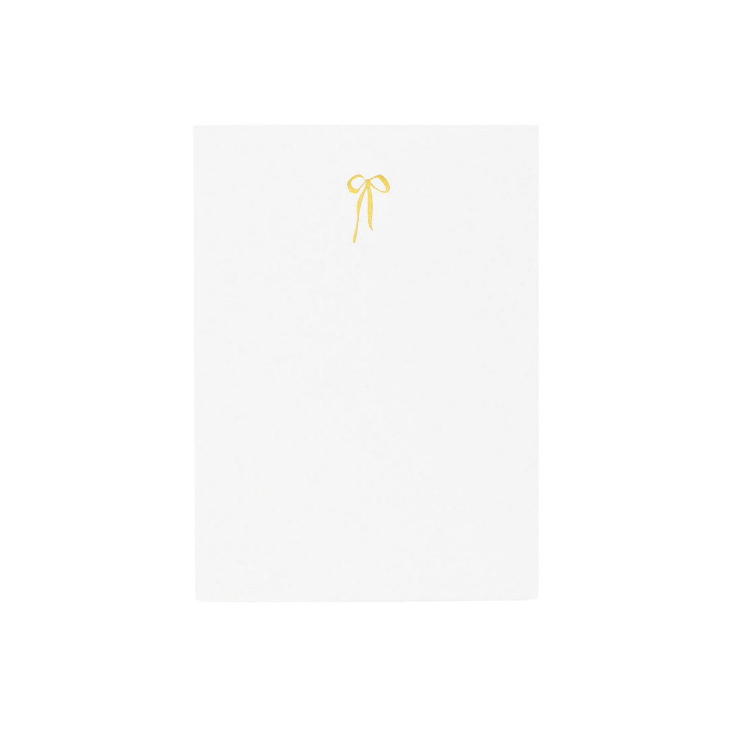 Sugar Paper Gold Bow Mini Notepad