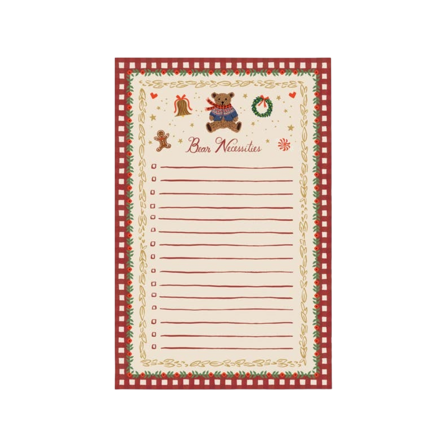 Rifle Paper Co. Beary Christmas Notepad