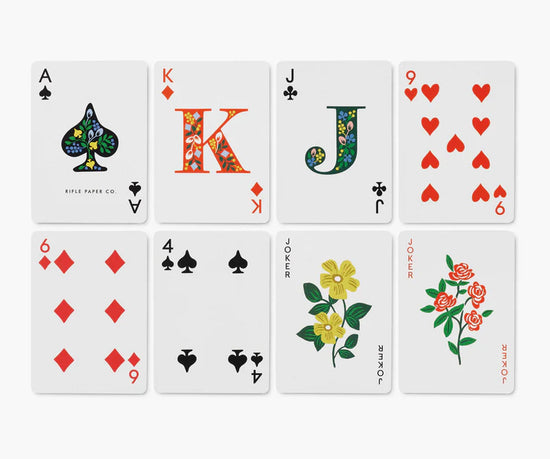 Luxembourg Playing Card Set by Rifle Paper Co.