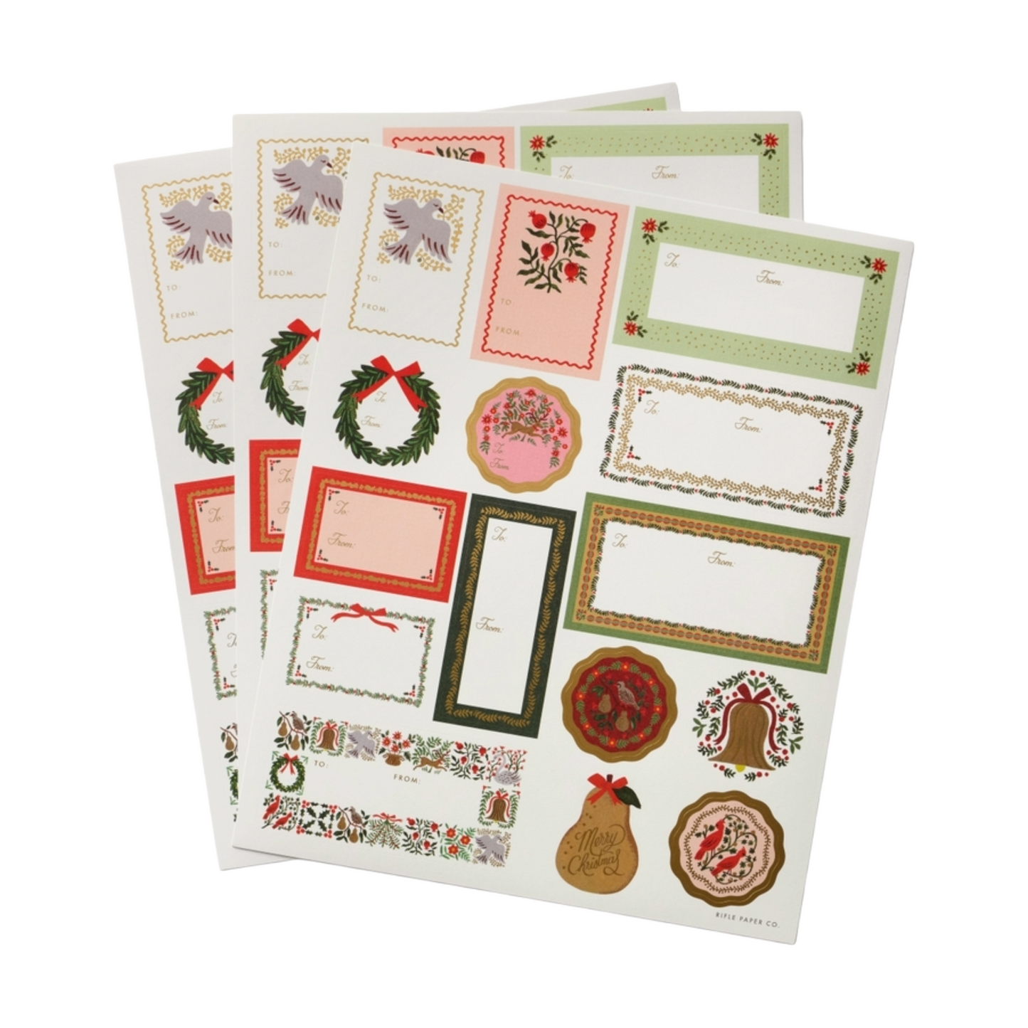 Rifle Paper Co. Christmastide Stickers & Labels