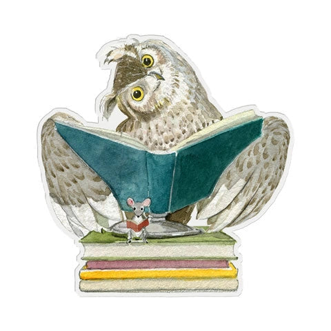 Reading Pals Vinyl Sticker