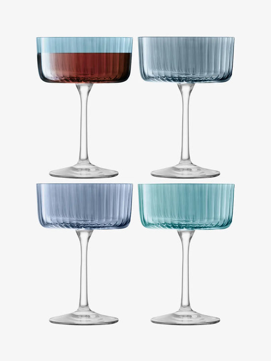 Sapphire Cocktail Glass Set by LSA