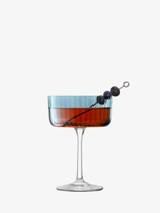 Sapphire Cocktail Glass Set by LSA