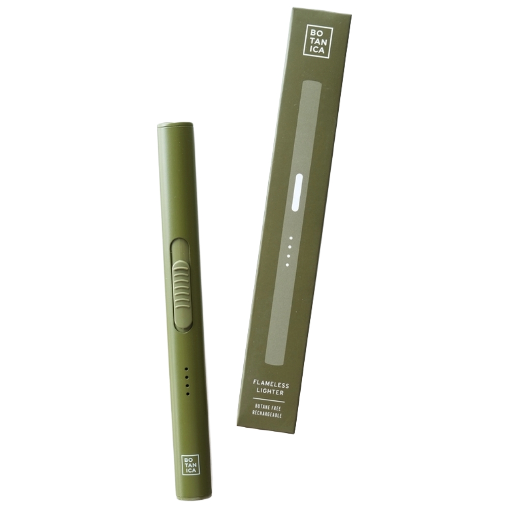 Flameless Rechargeable Lighter in Olive