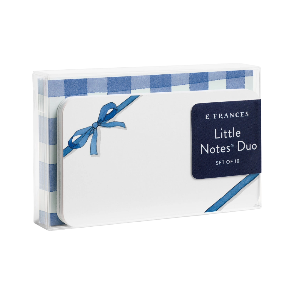 Blue Bow Little Notes Duo