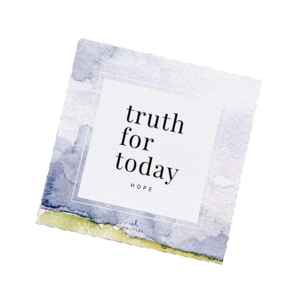 Truth For Today Hope Scripture Cards