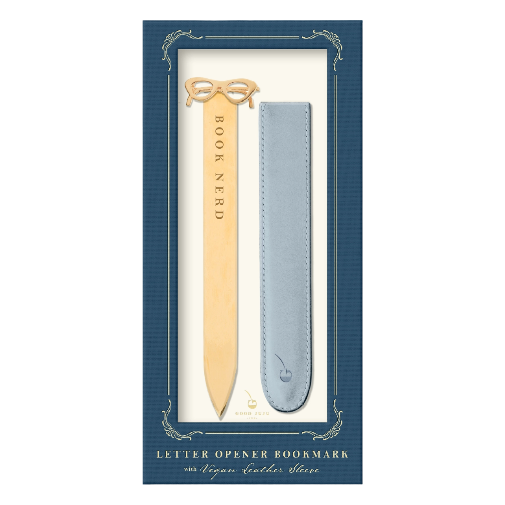 Book Nerd Glasses Letter Opener Bookmark by Good JuJu Ink