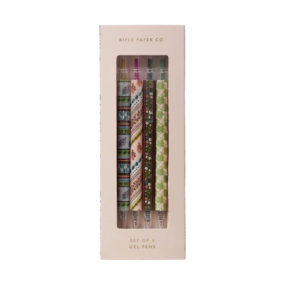 Rifle Paper Co. Paisley Gel Pen Set