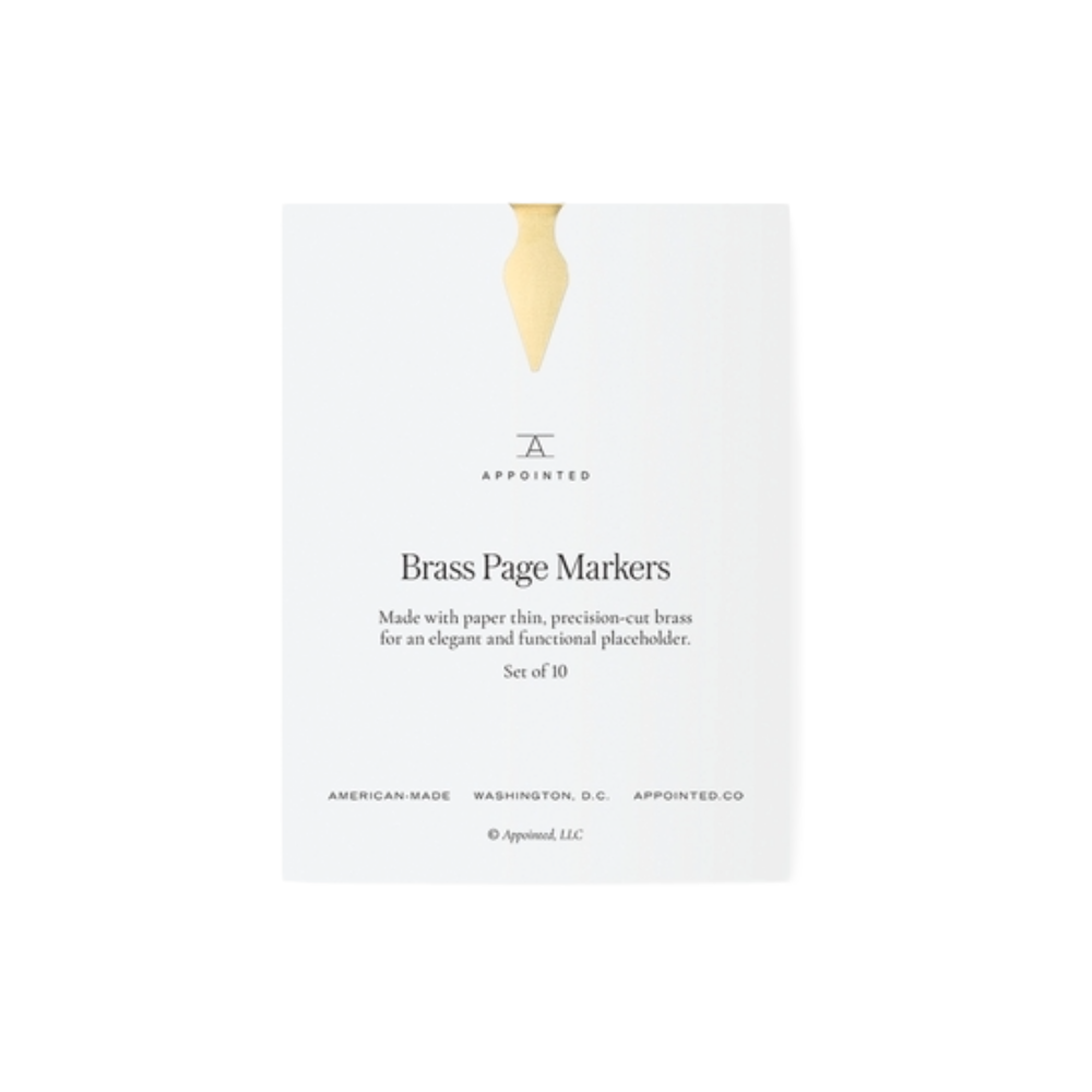 Brass Page Markers