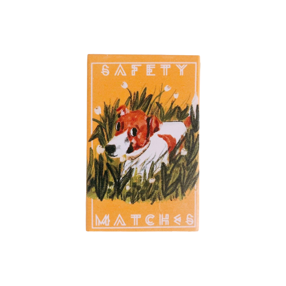 Puppy Dog Eyes Matchbook by Emily Petrilla