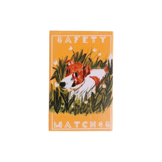 Puppy Dog Eyes Matchbook by Emily Petrilla