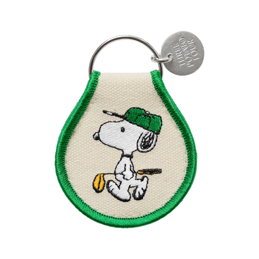Peanuts® Snoopy Golf Patch Keychain