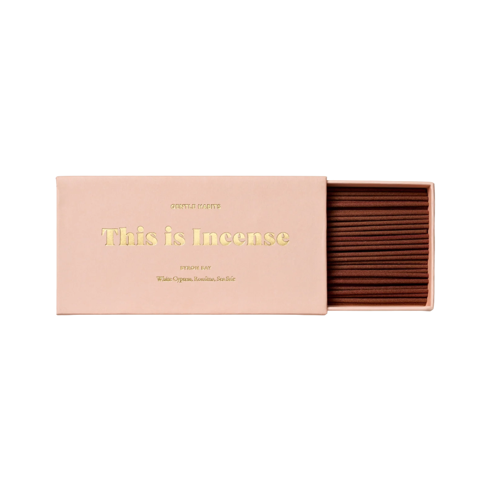 Byron Bay Incense - White Cypress, Rosalina, Sea Salt