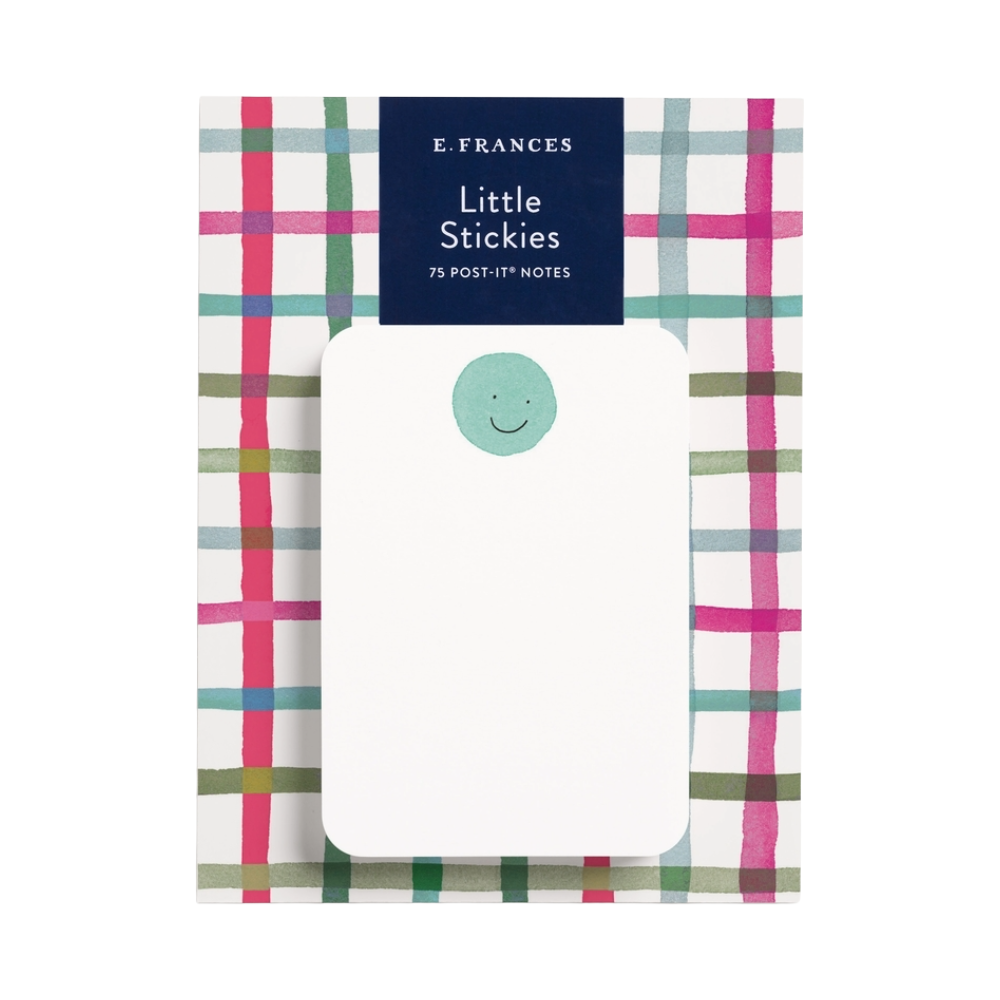 Happy Plaid Little Stickies