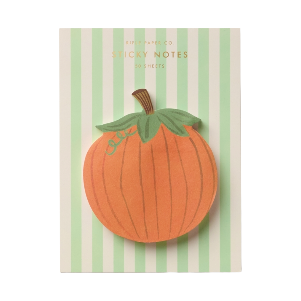 Rifle Paper Co. Pumpkin Sticky Notes