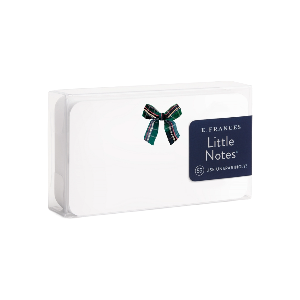 Plaid Bow Christmas Little Notes®