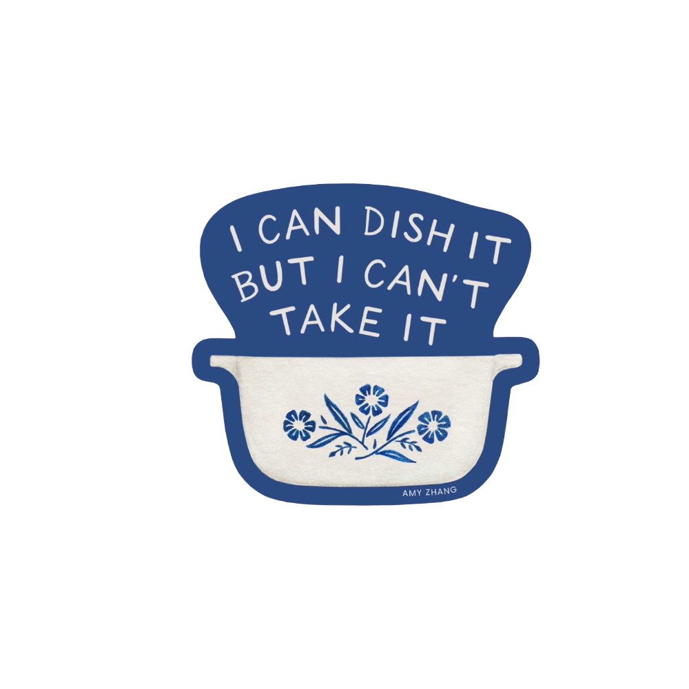 Can't Take It Vinyl Sticker