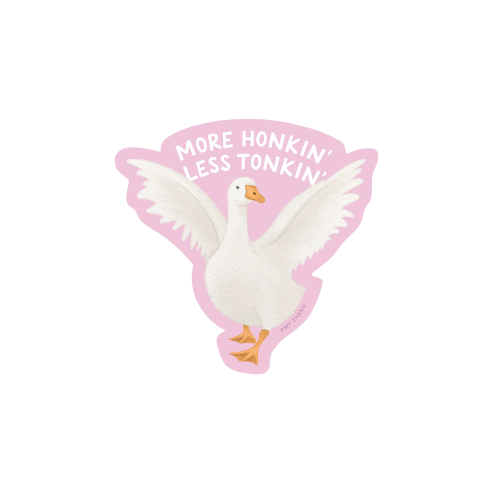 More Honkin' Vinyl Sticker
