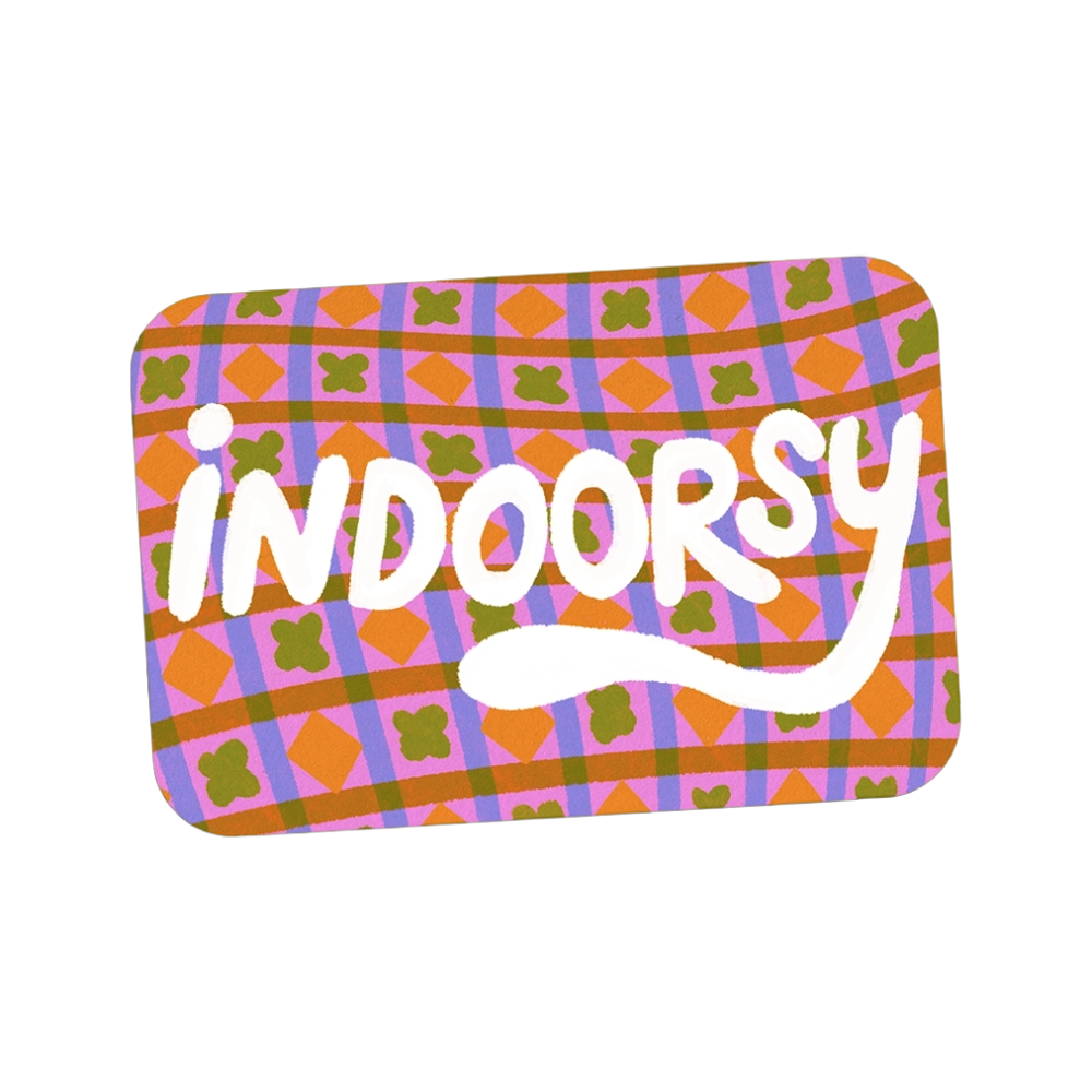 Indoorsy Vinyl Sticker
