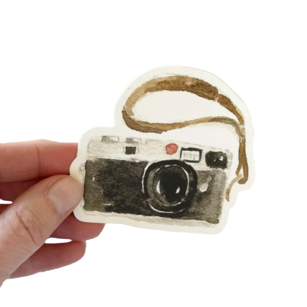Camera Vinyl Sticker
